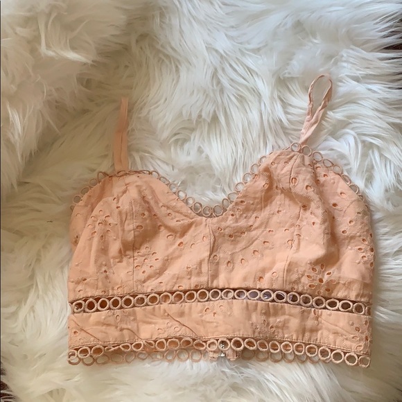 white closet Other - White closet peach bralette